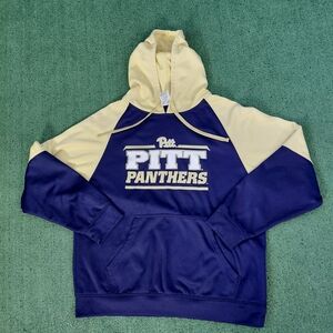 Pro Edge Pittsburgh Panthers Polyester NCAA College Hoodie Sz Large